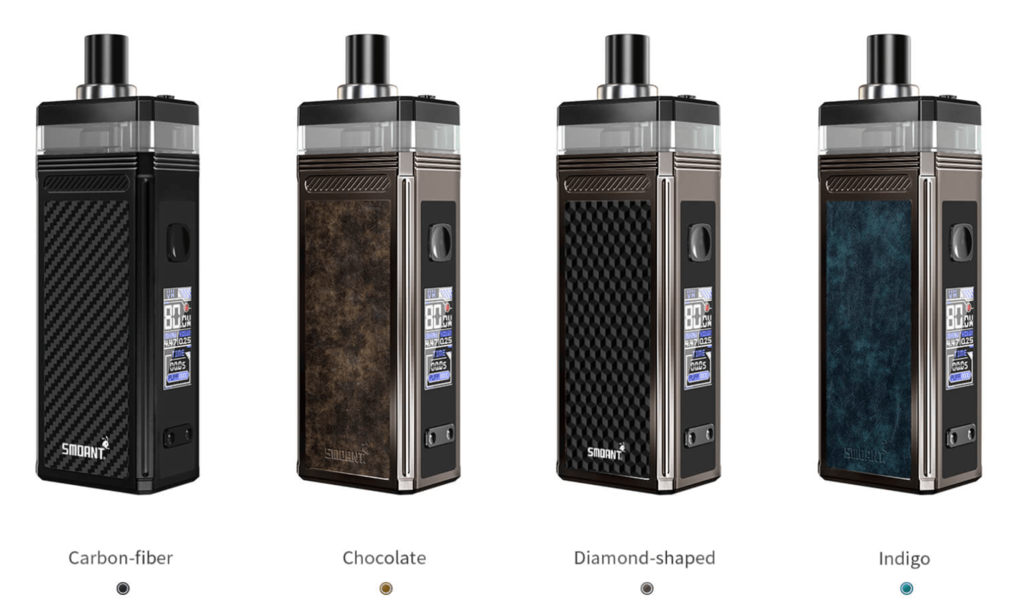 Обзор Smoant Pasito 2 — POD-система с мощью и дисплеем POD-система Pasito 2 с экраном и картриджем