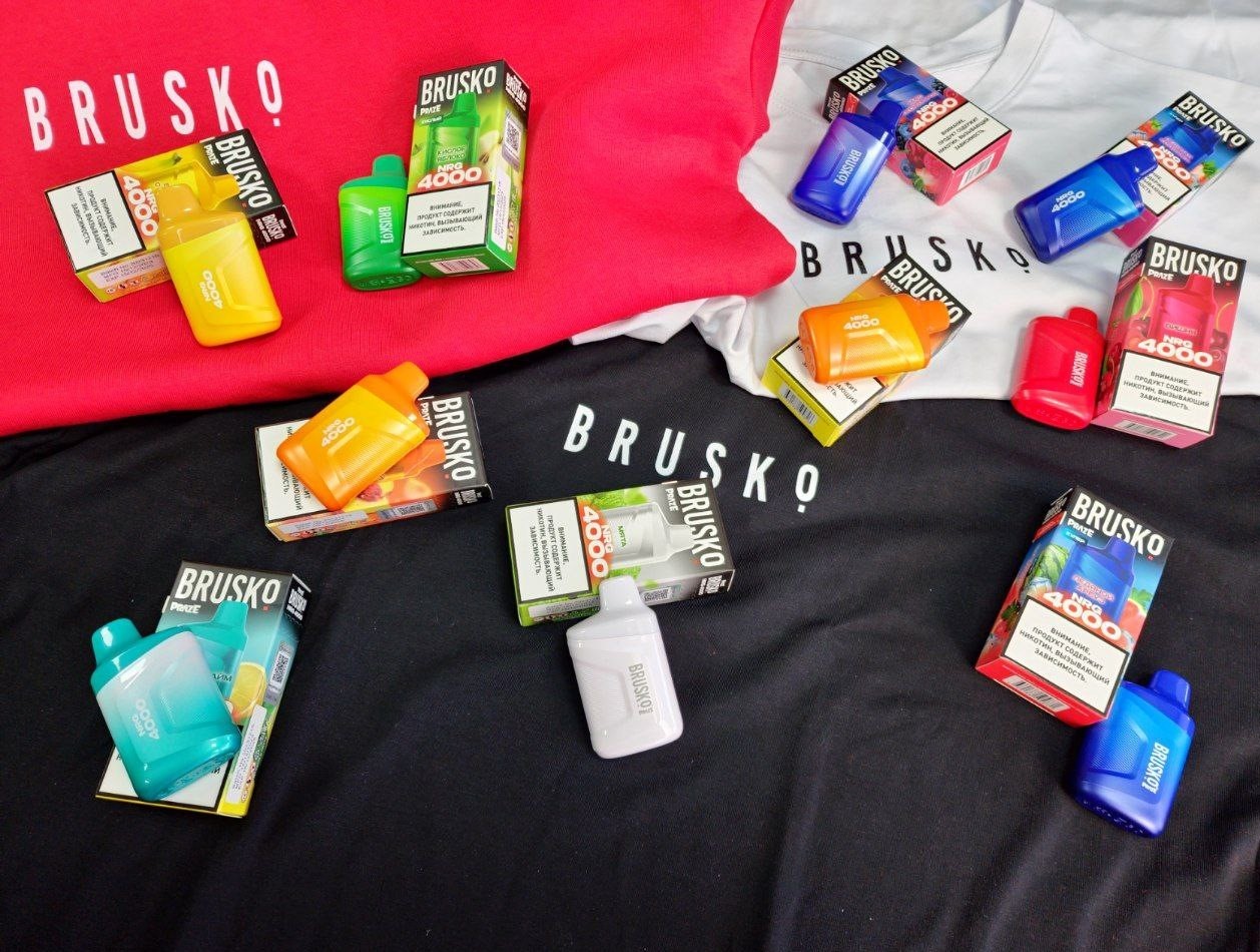 Одноразка Brusko: полный обзор, вкусы и преимущества Одноразка Brusko — обзор линеек Go, Lite и Max и популярных вкусов